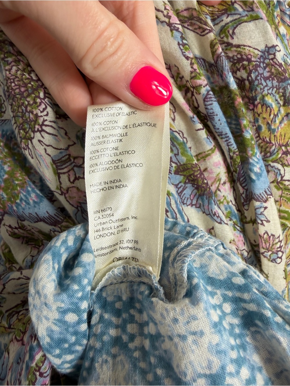 Free People Real Love Halter Midi Dress In Daylight Combo - Picture 11 of 11